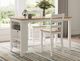 Signature Design by Ashley® Gesthaven Natural/White Counter Height Barstool-5