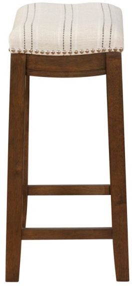 Linon Claridge Brown/Natural Counter Stool-4