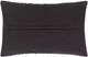 Surya Fiona Black 13"x20" Pillow Shell with Down Insert-1
