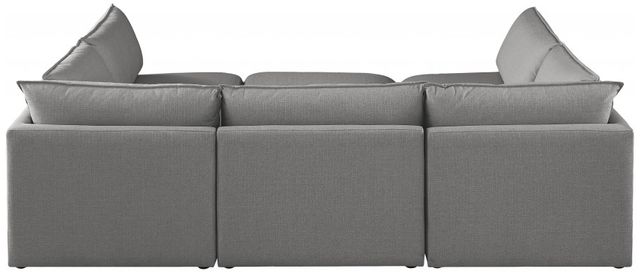 Meridian Furniture Mackenzie 6-Piece Grey Modular Sectional Set-3