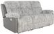 Global Furniture USA U6028 Gray Manual Reclining Sofa-0