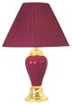 Furniture of America® Light Burgundy Table Lamp-0
