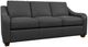 La-Z-Boy® Charlie Navy Leather Sofa-0