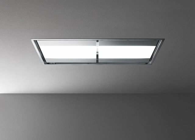 Falmec Nuvola 140 54" Scotch Brite Stainless Steel Insert Range Hood-1