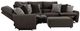 Catnapper® Royster 4-Piece Sable Curved Power Reclining Sectional-4