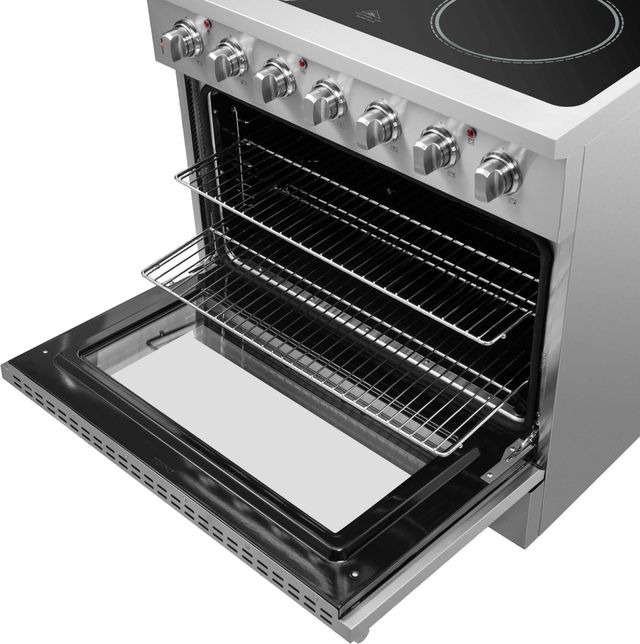FORNO® Galiano 36" Stainless Steel Pro Style Electric Range-3