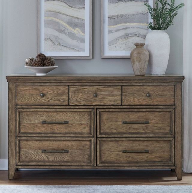 Liberty Furniture Carolina Park Amber Brown Dresser-1