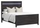 Elements International Tobias 4-Piece Black Full Panel Bedroom Set-1