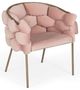 VIG Furniture Modrest Debra Pink Dining Chair-0