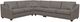 La-Z-Boy® Charlie Onyx Sectional with Custom Layout Options-1