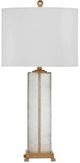 Bassett Mirror Maroa Clear/Gold Leaf Table Lamp-0