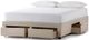 Malouf® Watson Oat King Platform Bed Base-2