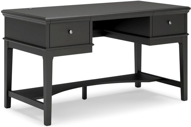 Signature Design by Ashley® Beckincreek Vintage Black Office Storage Leg Desk-0