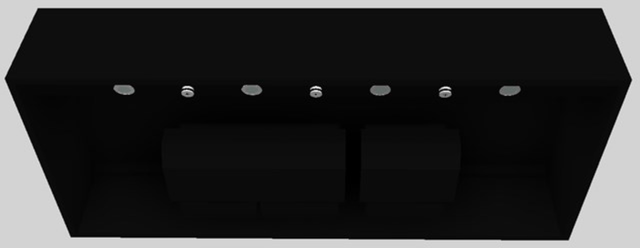 Vent-A-Hood® 60" Black Wall Mounted Range Hood-2