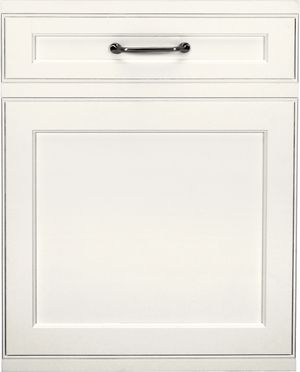 Front view of the Monogram 24" Custom Panel Built In Dishwasher