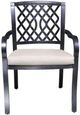 CabanaCoast® Customizable Carleton Aluminum Outdoor Arm Chair-1