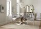 Hooker® Furniture Boheme Vitton Antwerp Linen/Mercantile White Upholstered Dining Side Chair-1