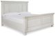 Signature Design by Ashley® Robbinsdale 6-Piece Antique White California King Panel Bed Set-1