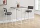 Monarch Specialties Inc. Grey/White 32" Counter Height Dining Table-1