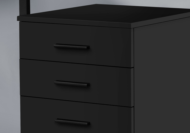 Monarch Specialties Inc. Black Filing Cabinet-1