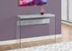 Monarch Specialties Inc. Grey Cement 44"L Tempered Glass Base Accent Table-2
