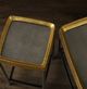 Currey & Company Tanay Antique Brass Accent Table with Graphite Black Base-3