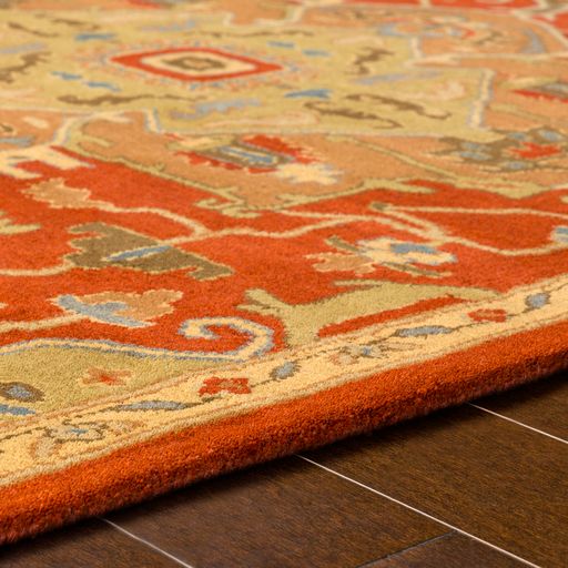 Surya Caesar Red Multi 5'x8' Area Rug-2