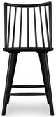 Magnolia Home by Joanna Gaines Banks Black Oak Counter Stool-1