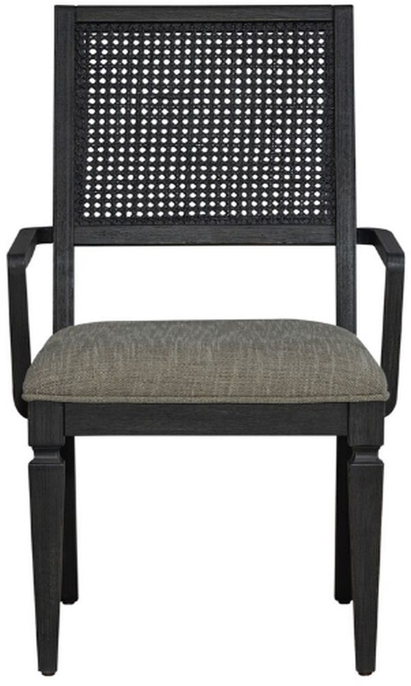 Liberty Furniture Caruso Heights Blackstone Panel Back Arm Chair-2