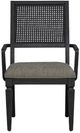 Liberty Furniture Caruso Heights Blackstone Panel Back Arm Chair-2