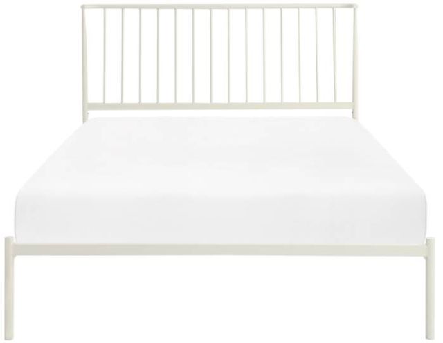 Homelegance® Augusta White Queen Platform Bed-2
