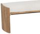 Powell® Walden Brown/Cream Upholstered Bench-1