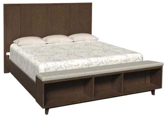 Country View Woodworking Customizable Hyde Park California King Vertical Panel Bed-0