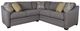 Craftmaster® Customizable F9 Loose Cushion Sectional-2