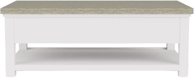 Riverside Furniture Cora Fog Large Cocktail Table with Cloud Base-2