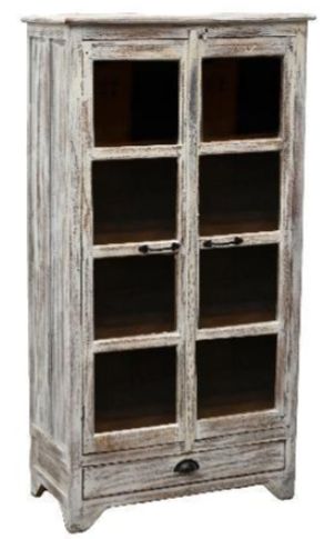 Jaipur Furniture Wdn White Princess Jewellery Cabinet-0