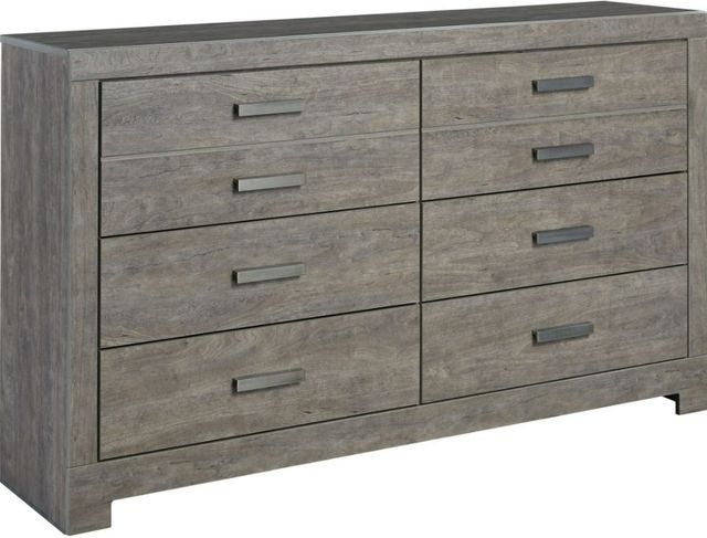 Signature Design by Ashley® Culverbach 5-Piece Gray King Panel Bed Set-2