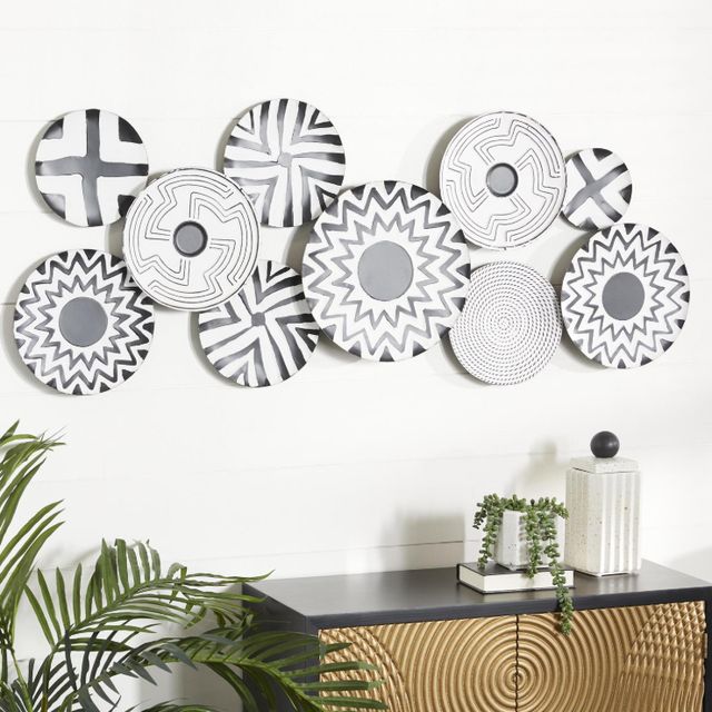Deco Marche Black Plate Wall Decor-3