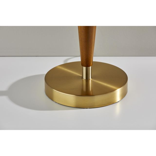 Adesso® Weston Walnut Table Lamp-2