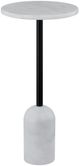 Forty West Sonny White Marble Table-0