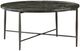 Crestview Collection Green Cocktail Table with Black Base-0