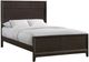 Elements International Beaumont Merlot Full Panel Bed-0