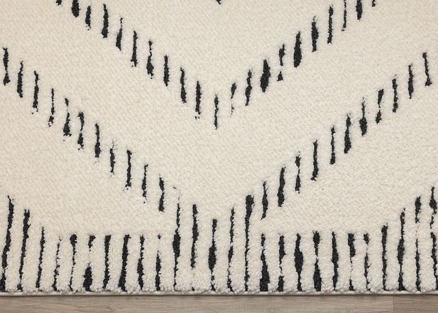 Kalora Interiors Talia Cream/Grey 5'x8' Style 3 Area Rug-2