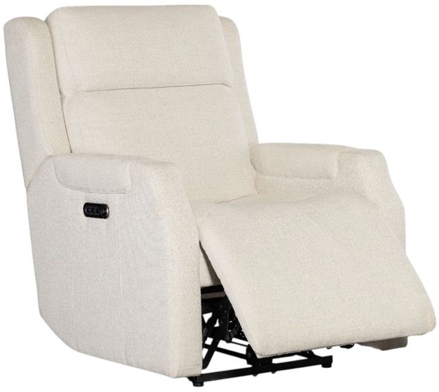 Hooker® Furniture MS Nelson Wayfarer Frost Power Recliner with Power Headrest and Lumbar-1