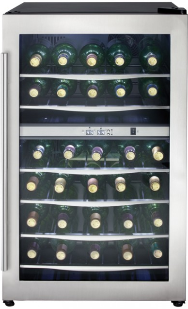 Danby® Designer 20" 4.0 Cu. Ft. Stainless Steel Wine Cooler-1