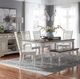 Liberty Furniture Magnolia Manor 6-Piece Antique White/Weathered Bark Optional Dining Table Set-1
