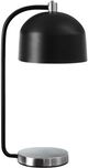 Monarch Specialties Inc. Black/Silver Metal Table Lamp with Metal Shade-0