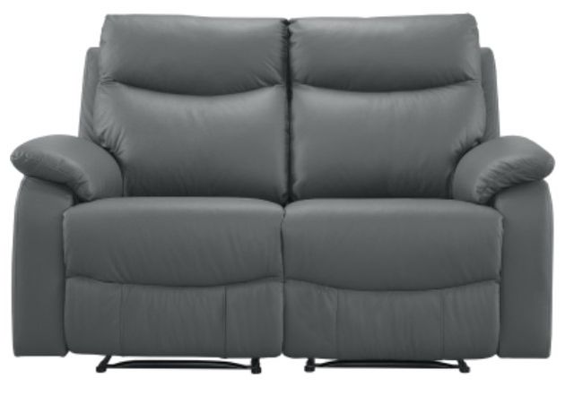 Mazin Furniture Wembley 2-Piece Dark Gray Modular Reclining Loveseat-1