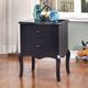 Furniture of America® Lexie Blue Nightstand-1
