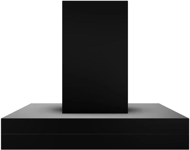 Vent-A-Hood® 36" Black ARS Contemporary Island Range Hood-0